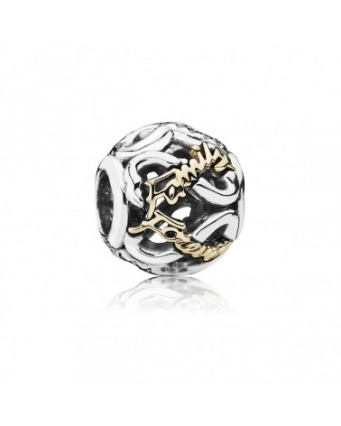 Charm Pandora Family Forever con símbolo del infinito y circonitas 791525CZ