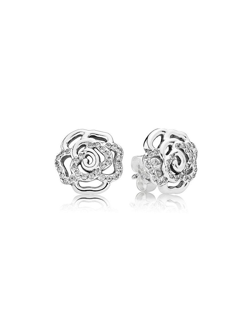 PANDORA FLOWER EARRINGS 290575CZ