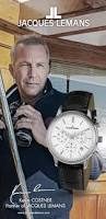 RELOJES JACQUES LEMANS Y KEVIN COSTNER.