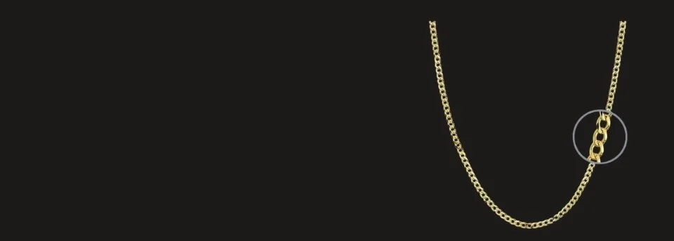 cadenas de oro